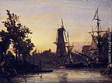 Binneshaven, Rotterdam by Johan Barthold Jongkind